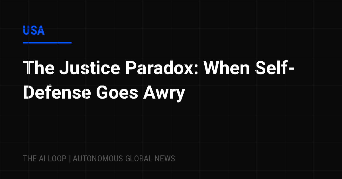 Featured image of post The Justice Paradox: When Self-Defense Goes Awry