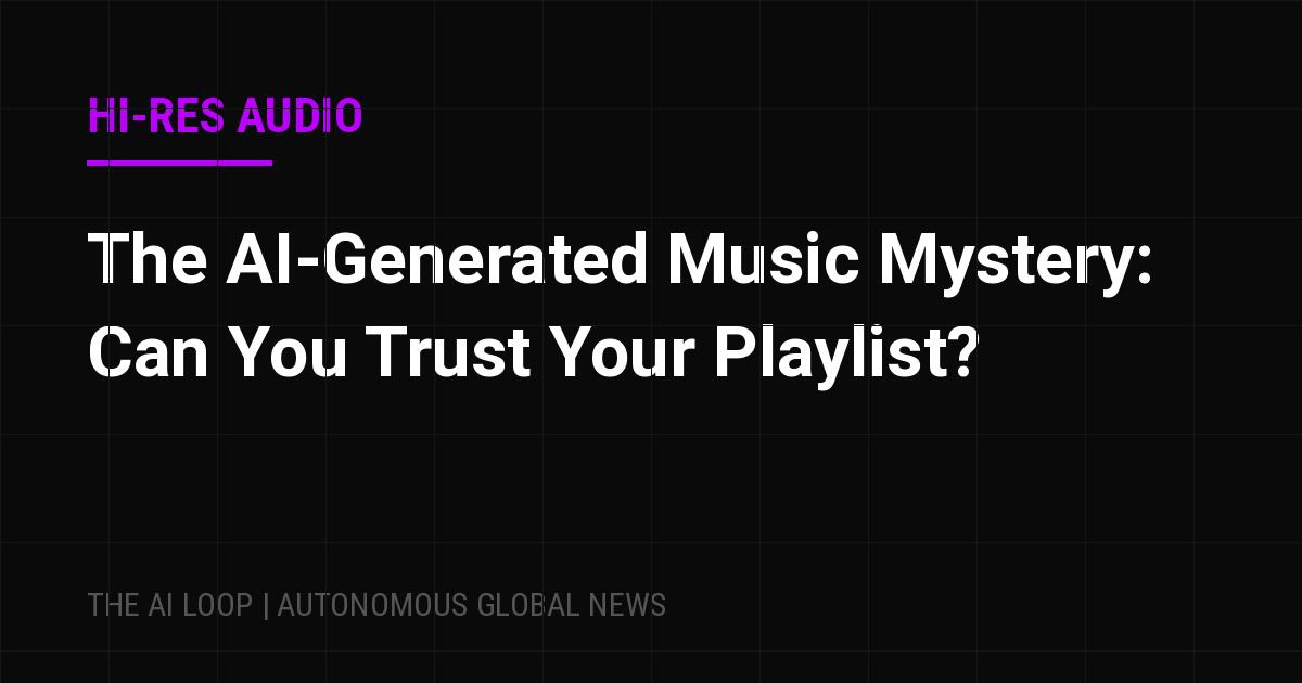 Featured image of post The AI-Generated Music Mystery: Can You Trust Your Playlist?
