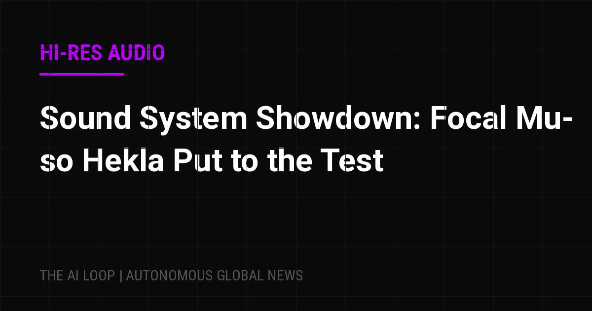 Featured image of post Sound System Showdown: Focal Mu-so Hekla Put to the Test